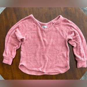 Hollister Pink Sweater-size medium